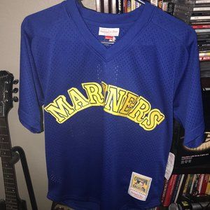 Ken Griffey Mitchel and Ness Jersey Throwback